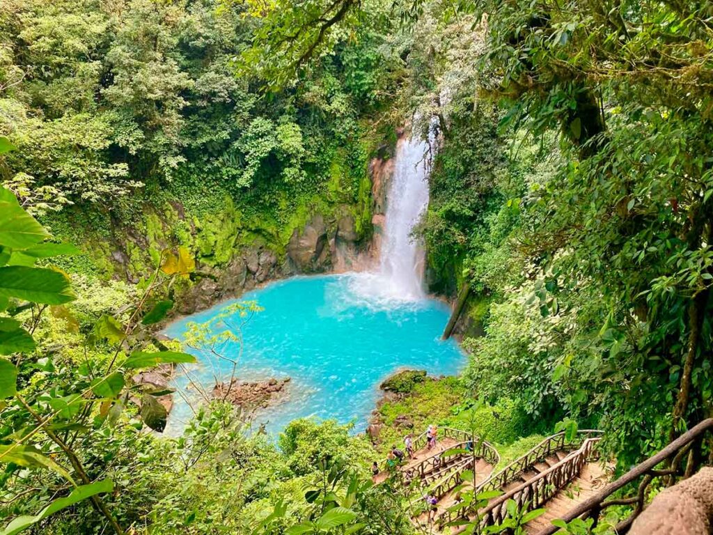 Waterfall Llanos del Cortes + Rio Celeste waterfall + chocolate & coffee tour + Sloths + Transportation